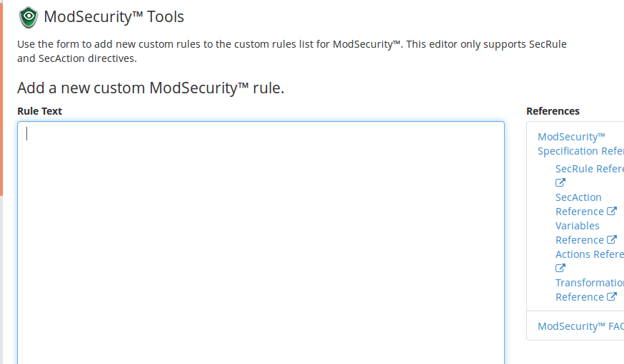 modsecurity-rulebox